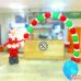 Арка из шаров новогодняя "Дед Мороз" (6метров, на каркасе)